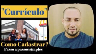 Como cadastrar seu currículo no trabalhe conosco McDonalds | Raimundo Oliveira